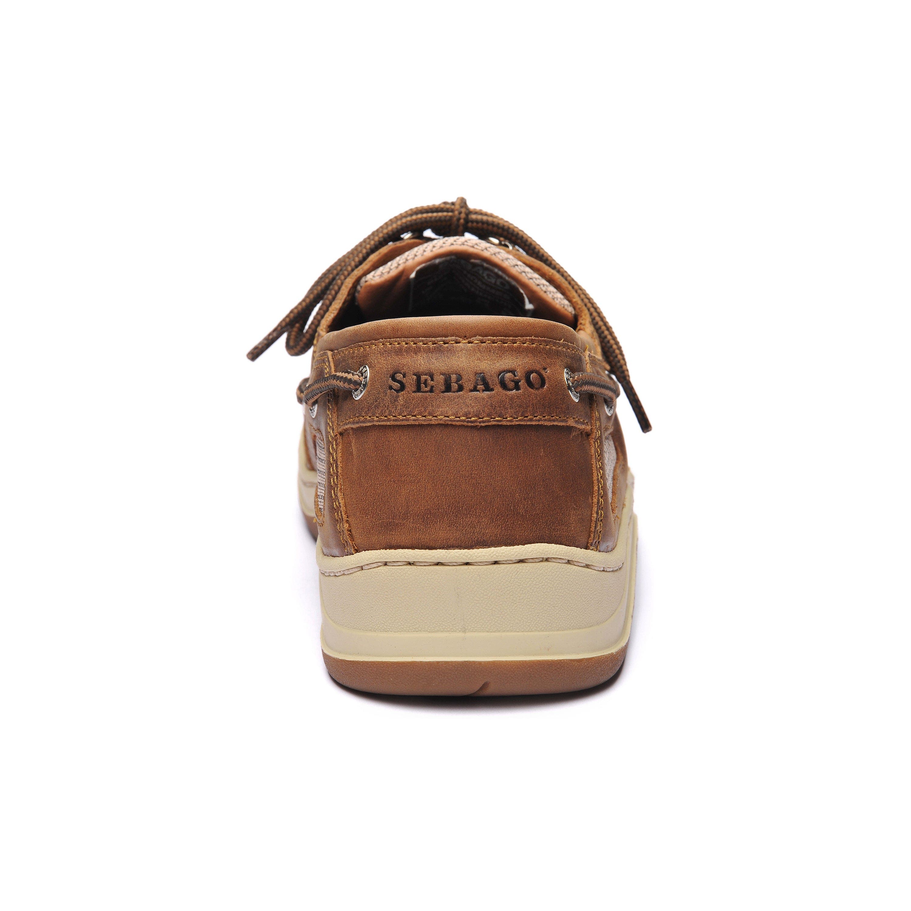 Sebago Clovehitch Ii Fgl Waxed Boat Shoes, Alternate, color, Brown Cinnamon