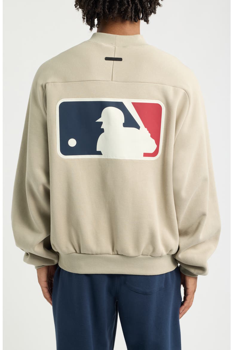 MLB Sport Crewneck Sweatshirt, Alternate, color, SEAL