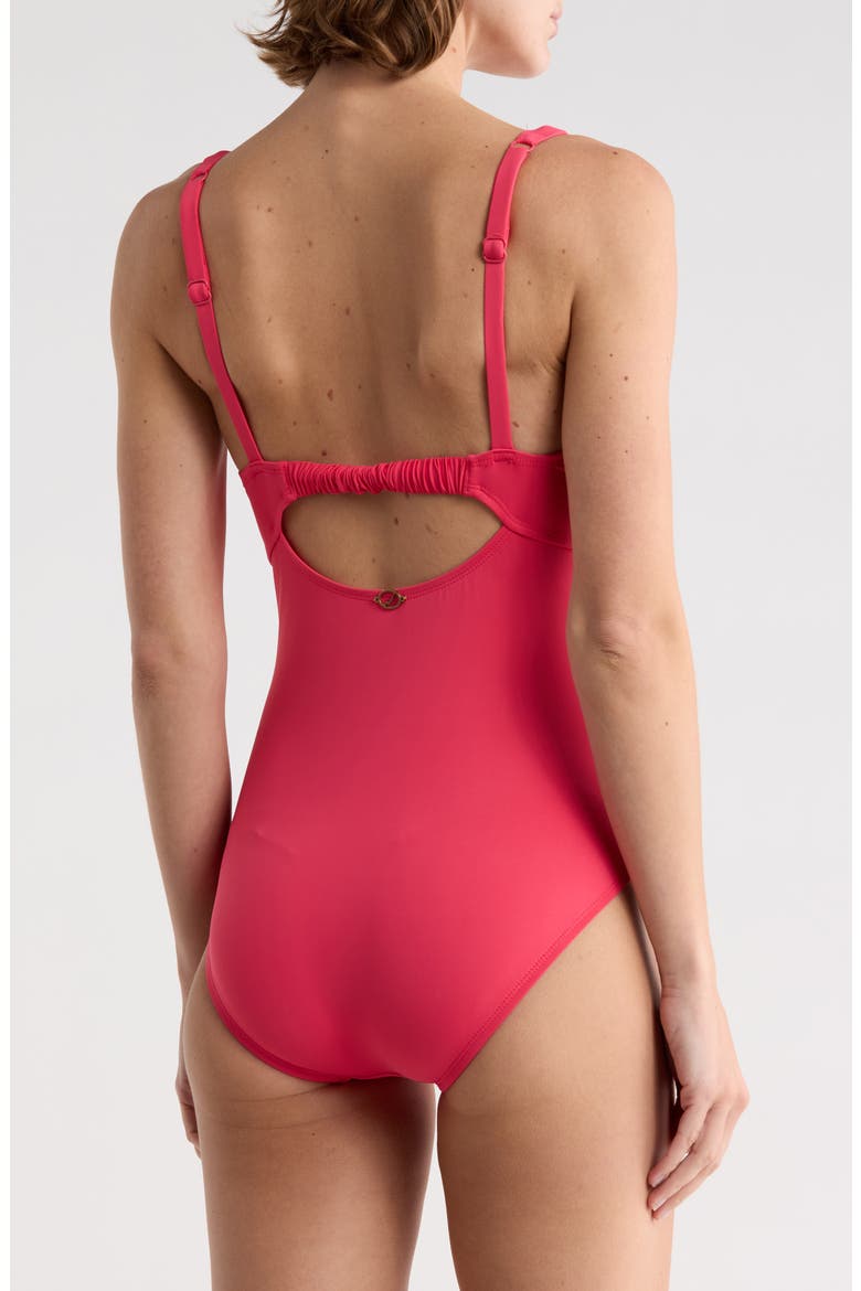 Jolie One-Piece Swimsuit, Alternate, color, SUGAR CORAL