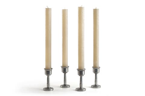 Frosted Taper Candles - Pack Of 4