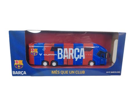 Soccer Team Bus FC Barcelona