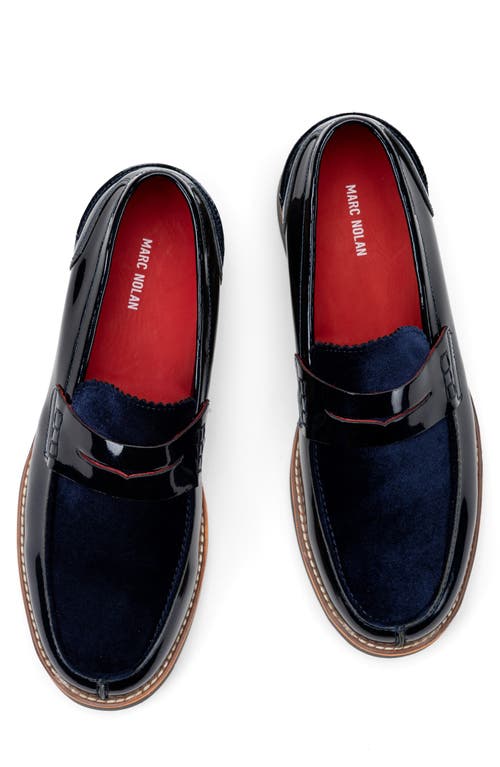 Shop Marc Nolan Abe Penny Loafer