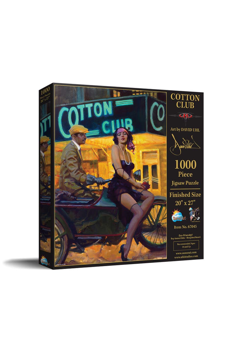 Cotton Club 1000 piece Jigsaw Puzzle for Adults, Main, color, Multicolor