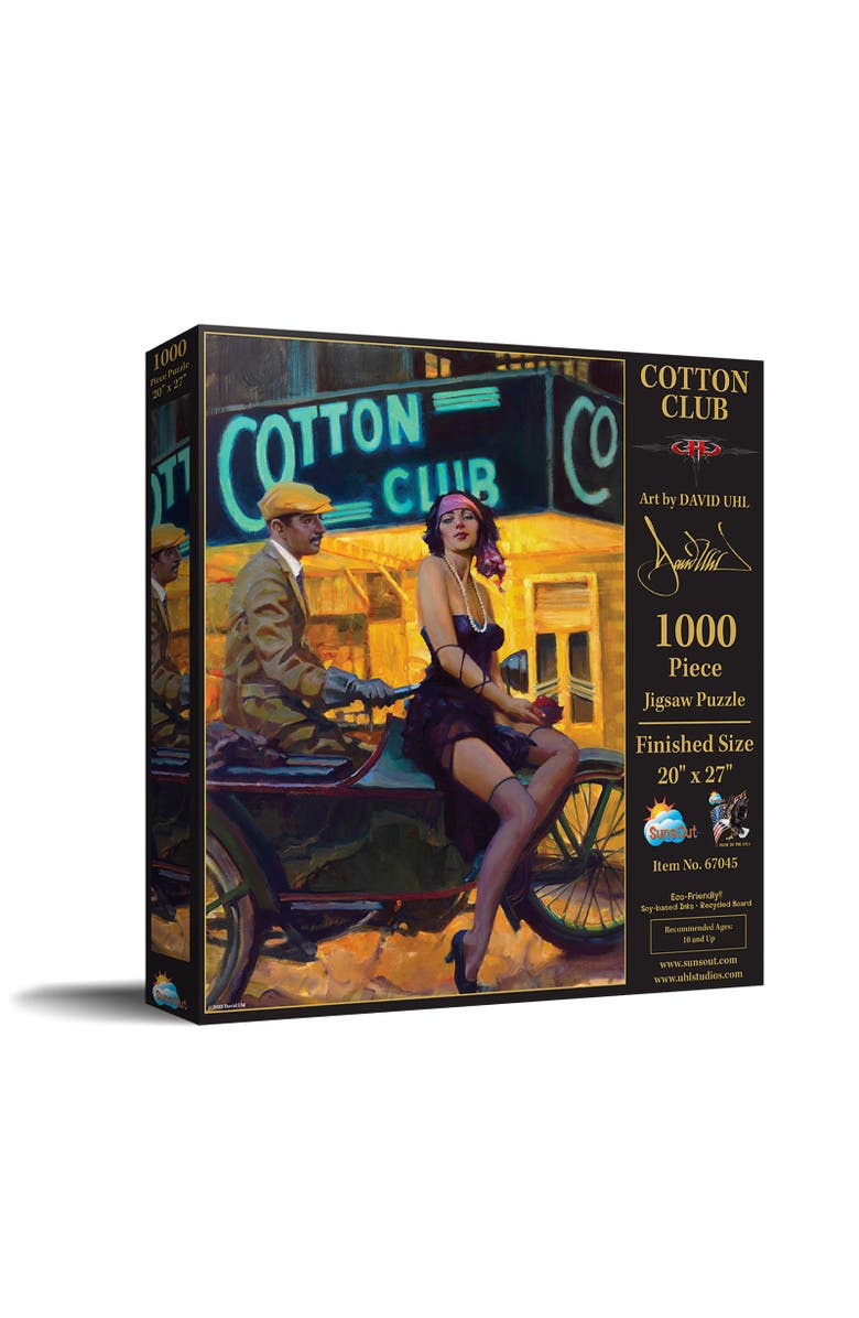 Sunsout Cotton Club 1000 piece Jigsaw Puzzle for Adults, Main, color, Multicolor