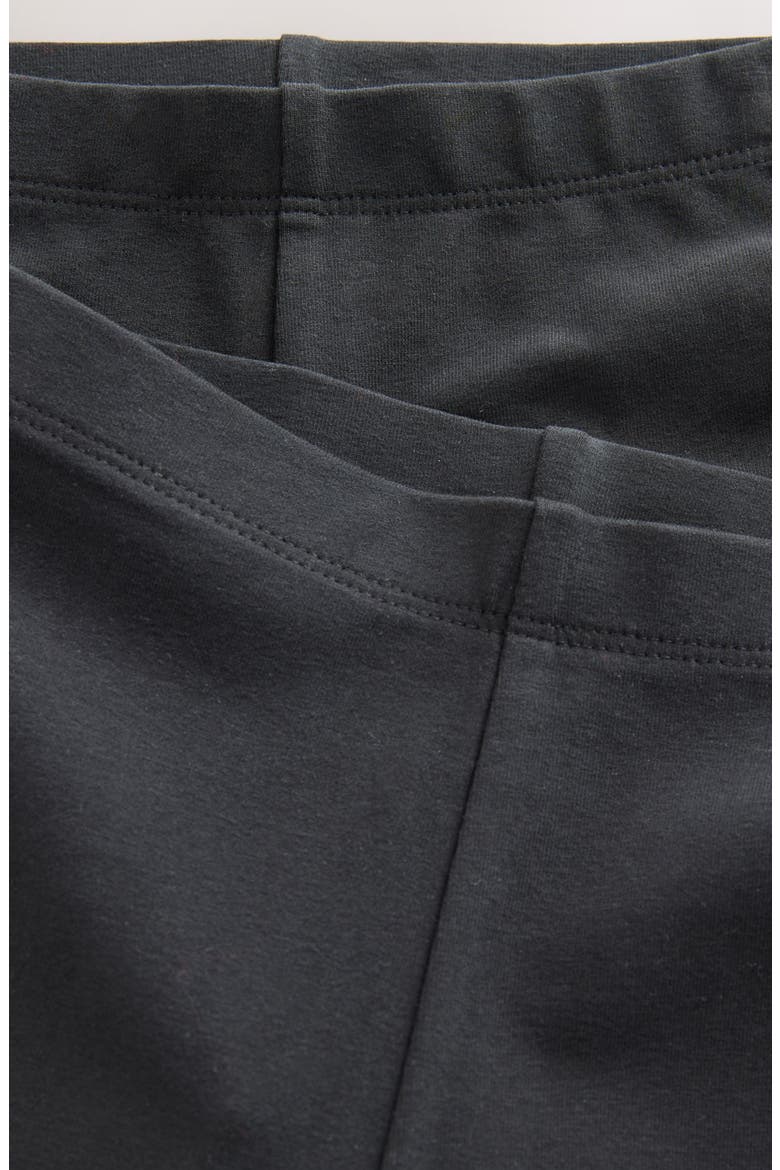 Kids' 2-Pack Flare Leggings, Alternate, color, BLACK