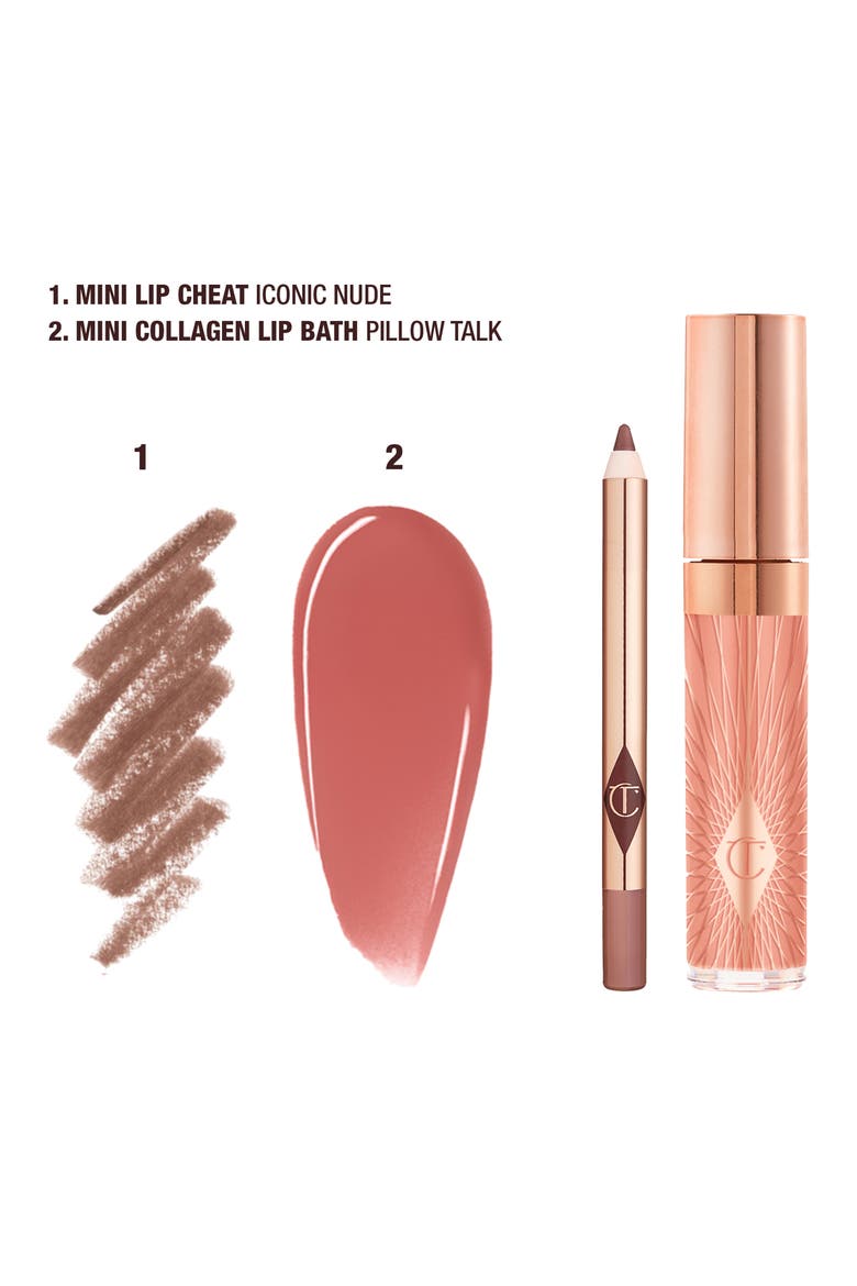 Glossy Lip Duo $37 Value, Alternate, color, NUDE PINK