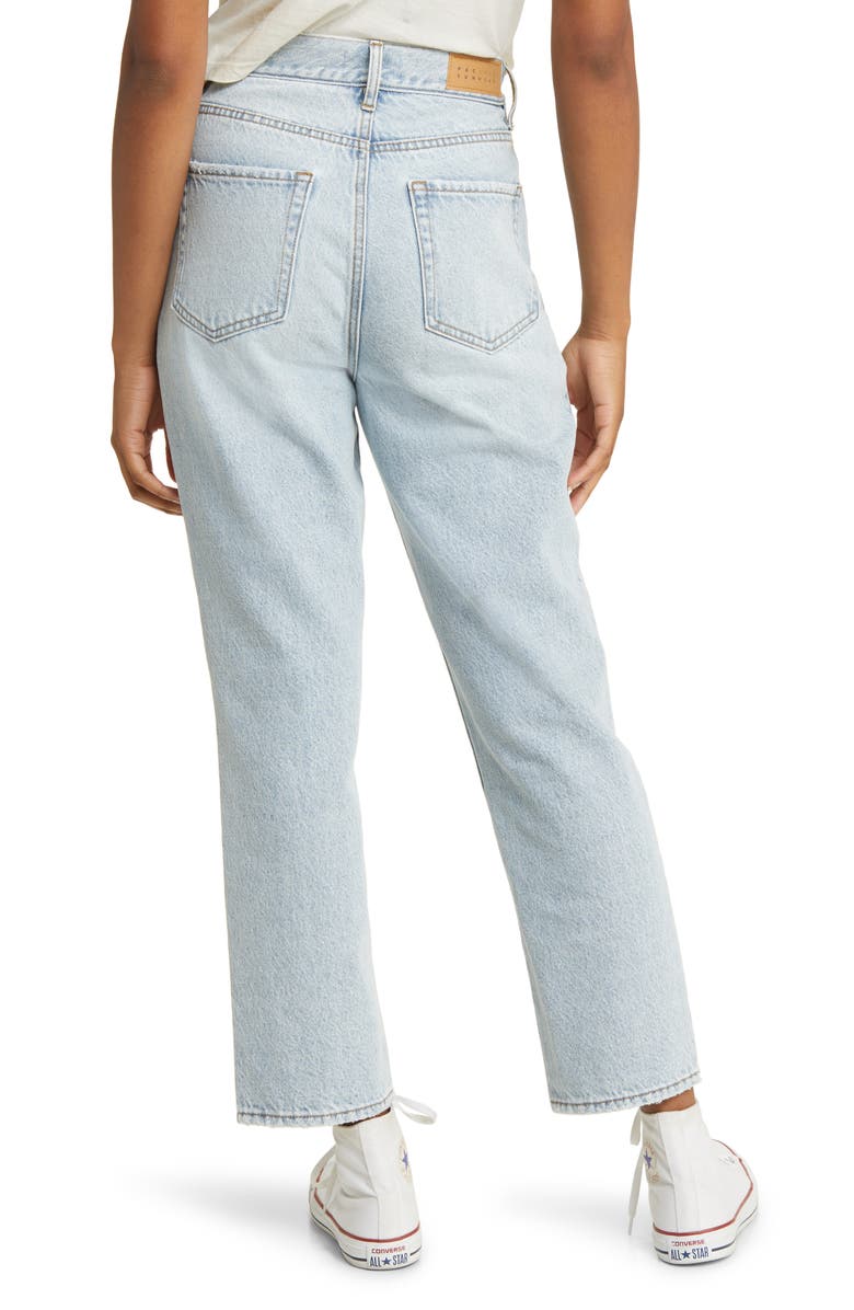 PacSun Superb High Waist Straight Leg Jeans, Alternate, color,