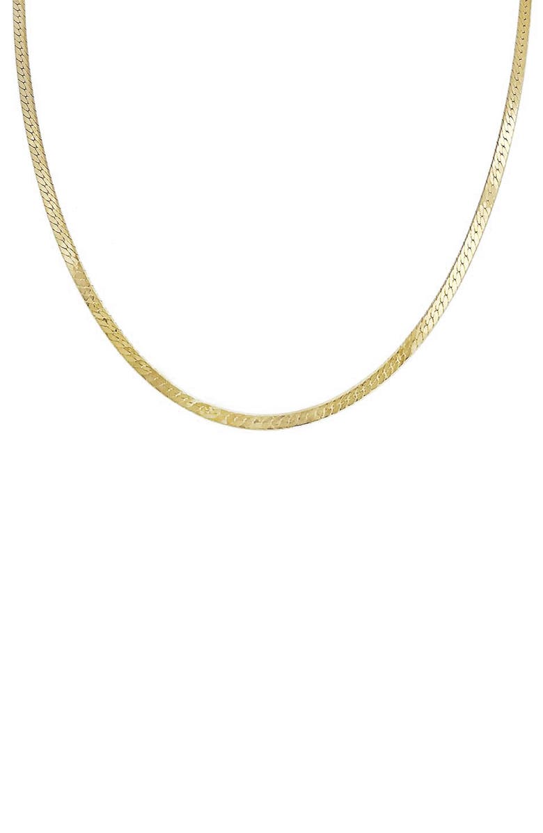 BY ADINA EDEN Adina's Jewels Snake Chain Necklace, Main, color, 