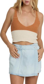 Billabong Anders Colorblock Sweater Tank
