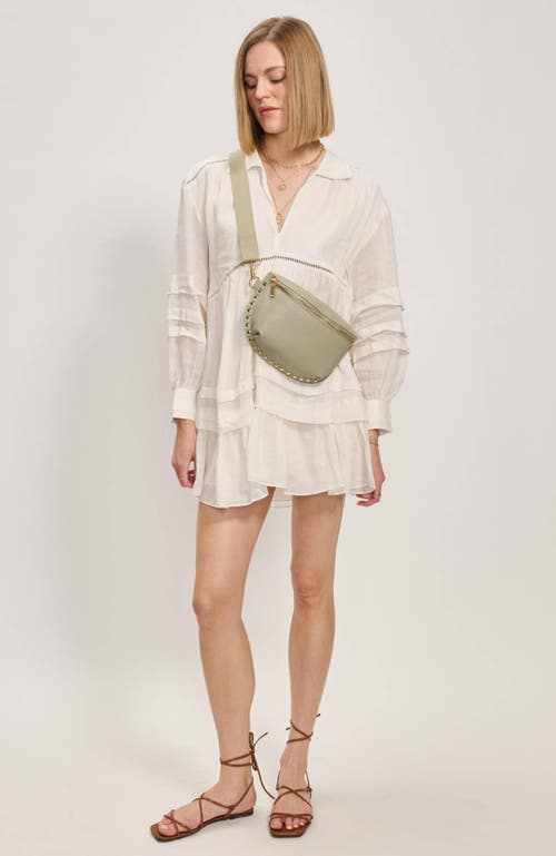 Moda Luxe Gizelle Belt Bag In Sage