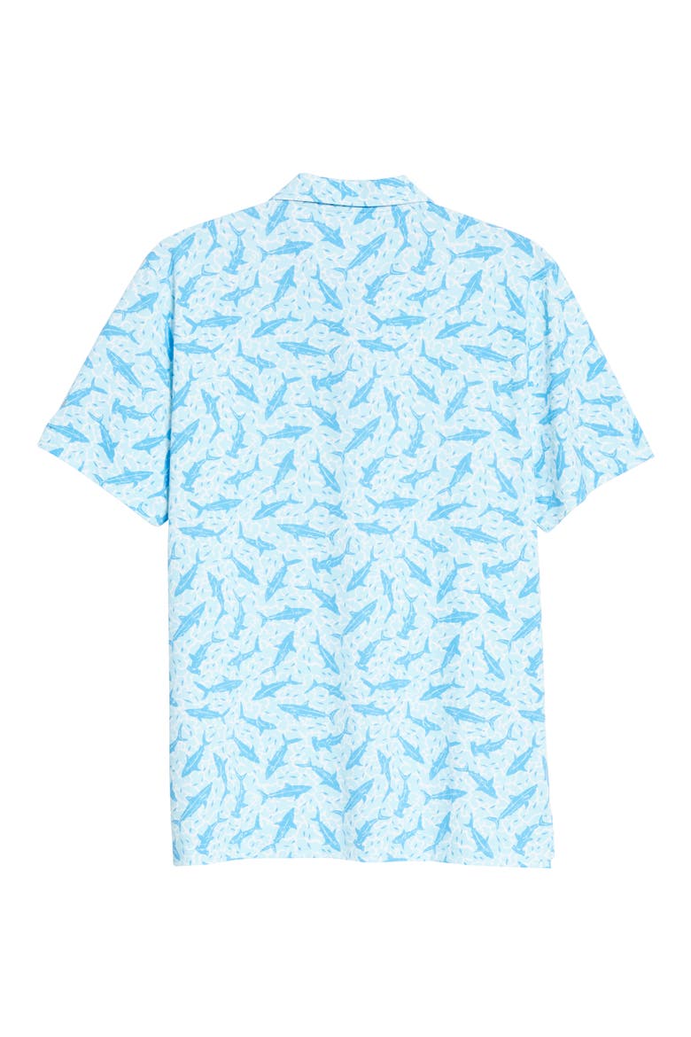 The Marco Polo Short Sleeve Polo, Alternate, color, BRIGHT BLUE