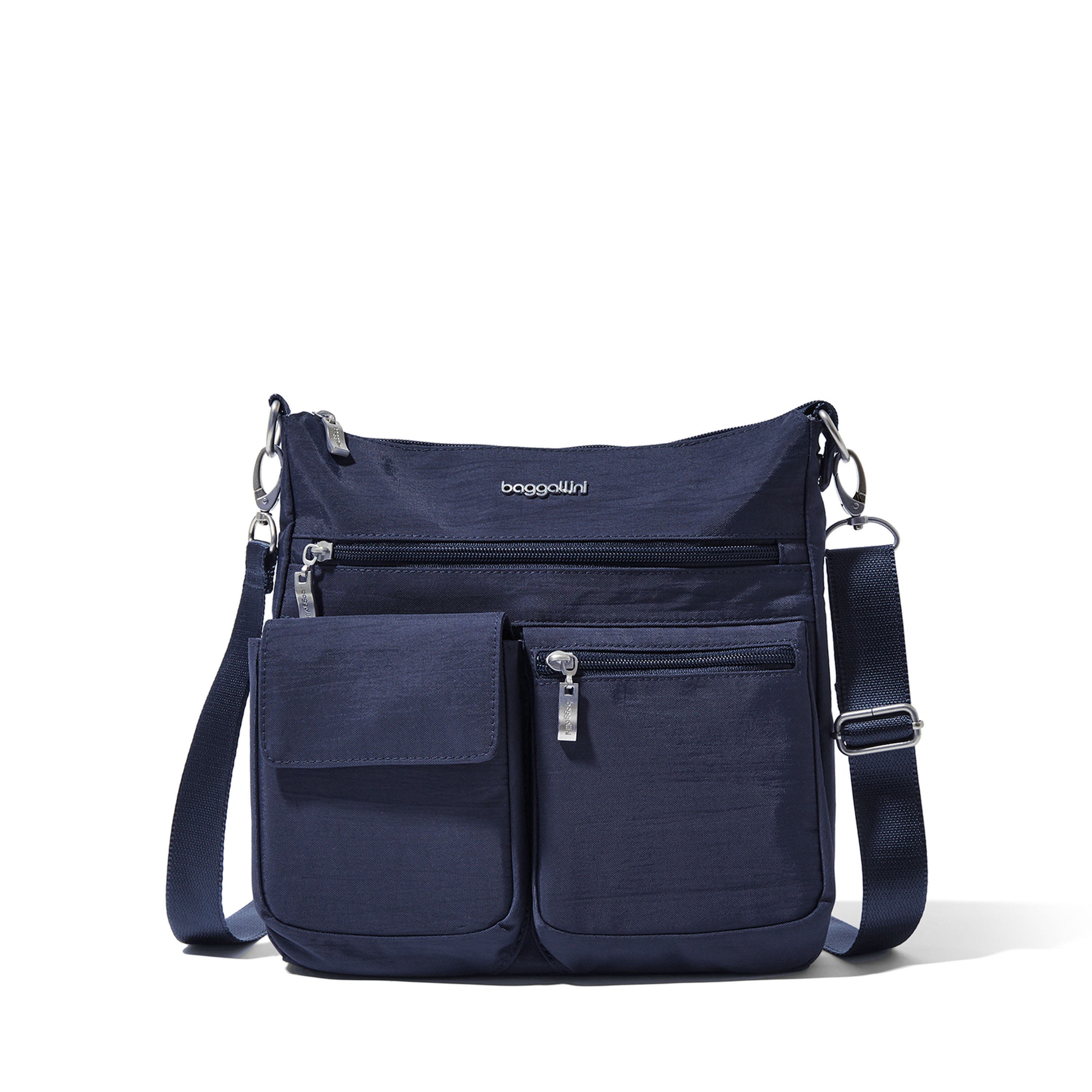 Modern Everywhere Slim Crossbody Bag with RFID Wristlet, Alternate, color, French Navy