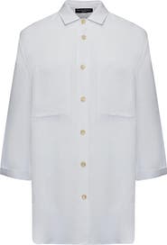 PIETRO BRUNELLI MATERNITY Button Down Maternity Shirt