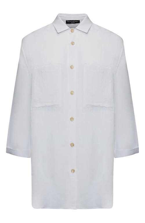 Pietro Brunelli Maternity Button Down Maternity Shirt