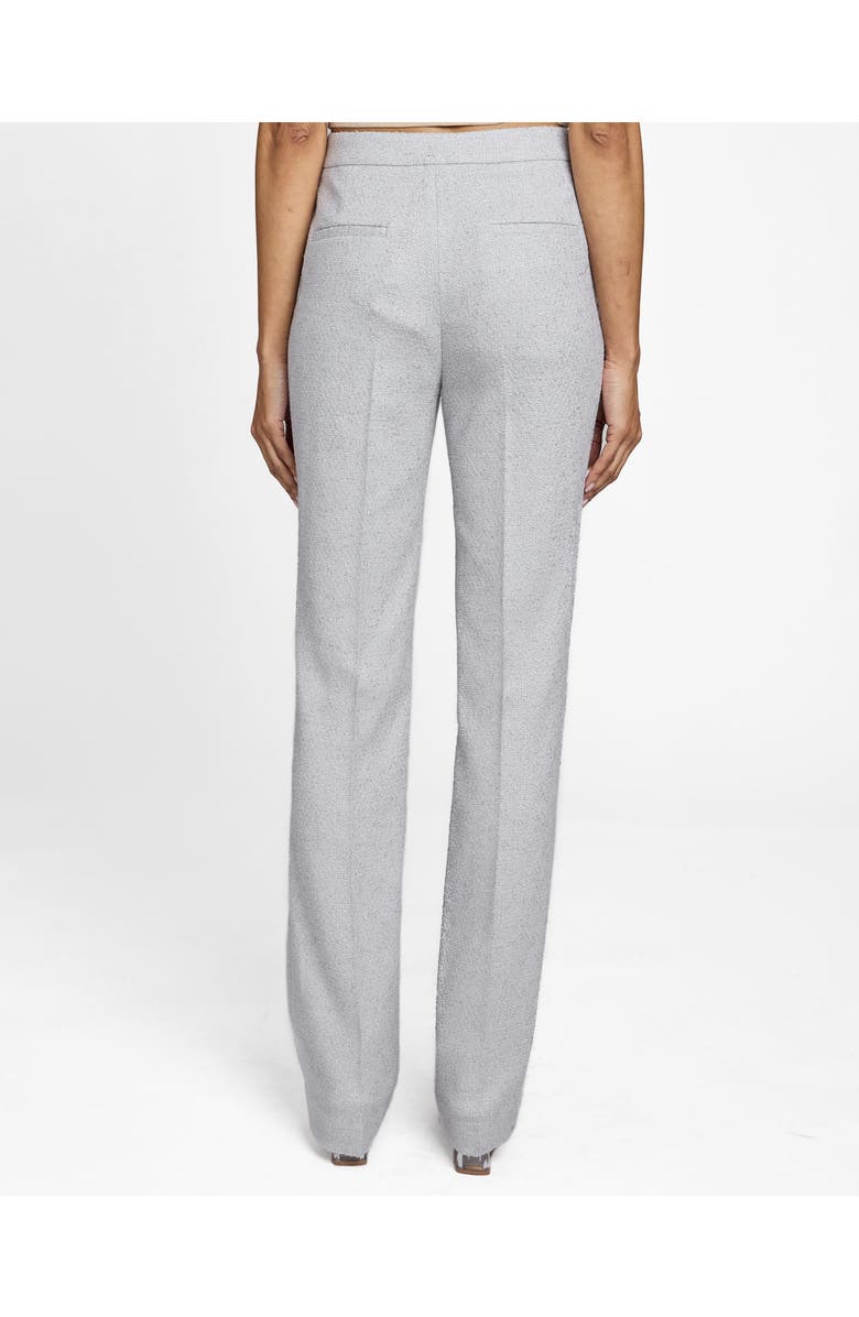 Santorelli Amara Straight Leg Pant in Soft Boucle, Alternate, color, Ash