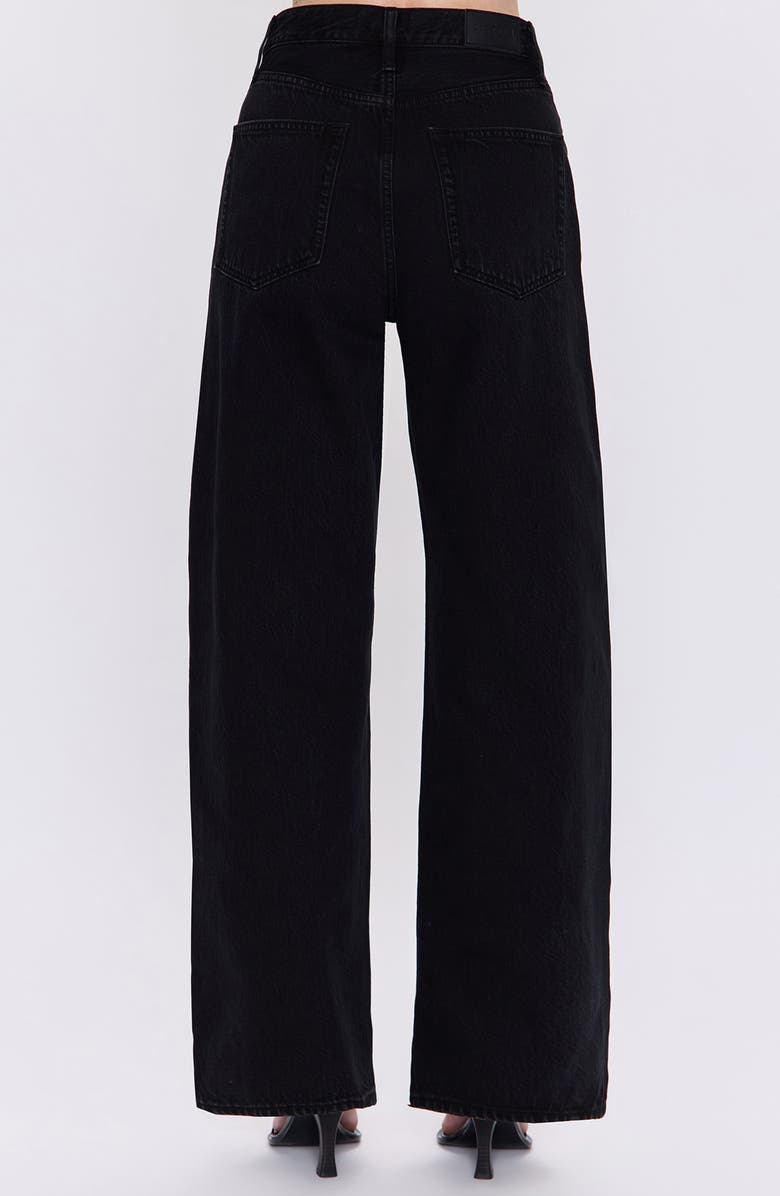 Pistola Tate High Waist Wide Leg Jeans, Alternate, color, Midnight Hour