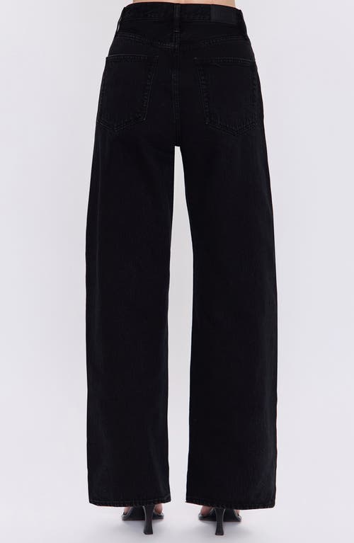 Pistola Tate High Waist Wide Leg Jeans In Multi