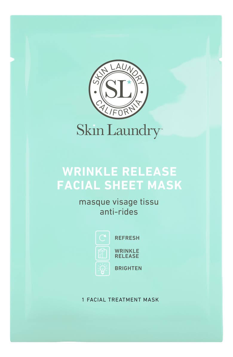 Skin Laundry Wrinkle Release Facial Mask, Alternate, color, 