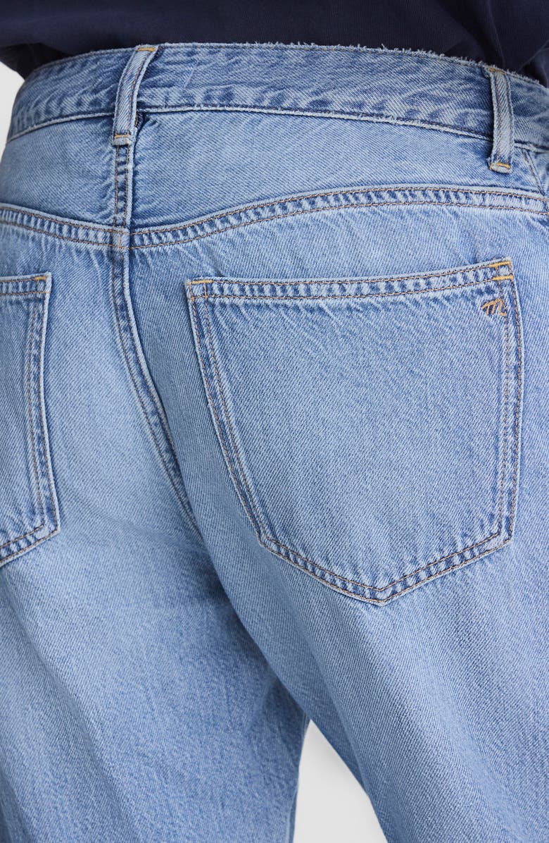 Madewell The Dean Easy Straight Airy Denim Jeans, Alternate, color, Faded Horizon Wash