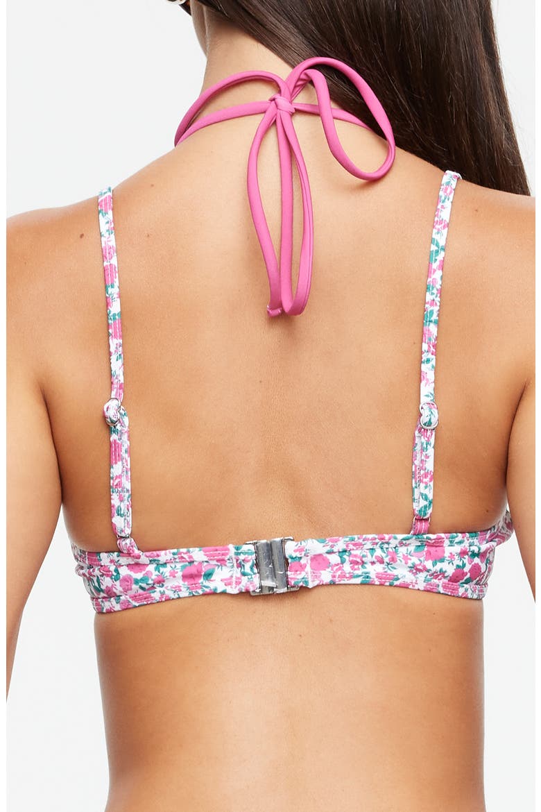 Rhode Layered Bikini Top, Alternate, color, ROSE