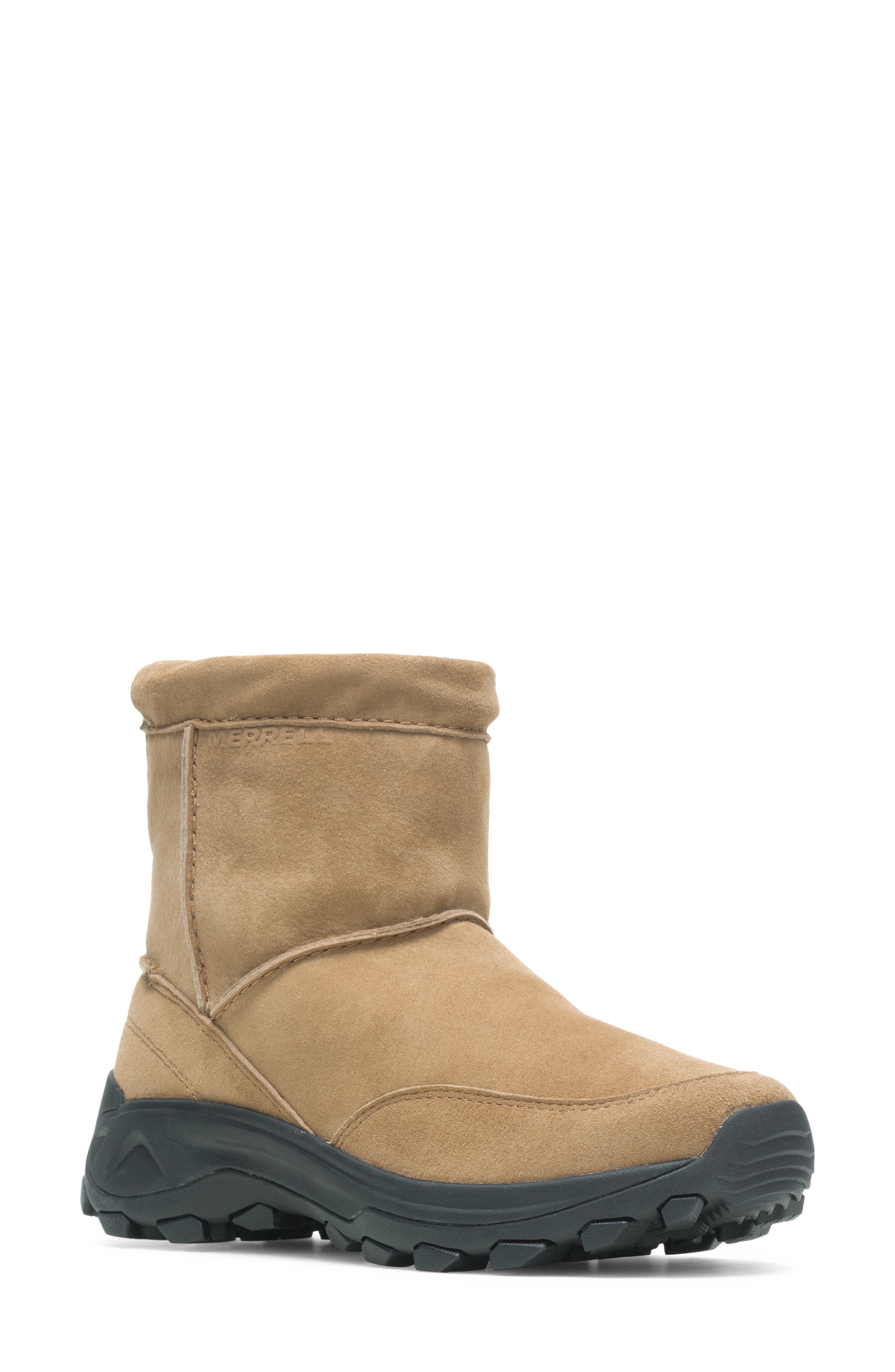 Merrell Faux Fur Lined Winter Boot, Main, color, 