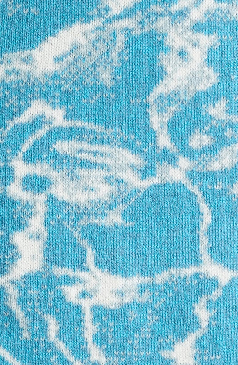 Percival Farraris Negroni Cotton Camp Shirt, Alternate, color, Blue With White