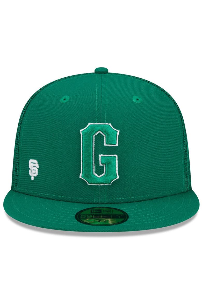 Men's New Era Green San Francisco Giants 2022 St. Patrick's Day 59FIFTY Fitted Hat, Alternate, color, Green