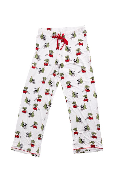Men's Steamboat Willie Christmas Pajama Pants