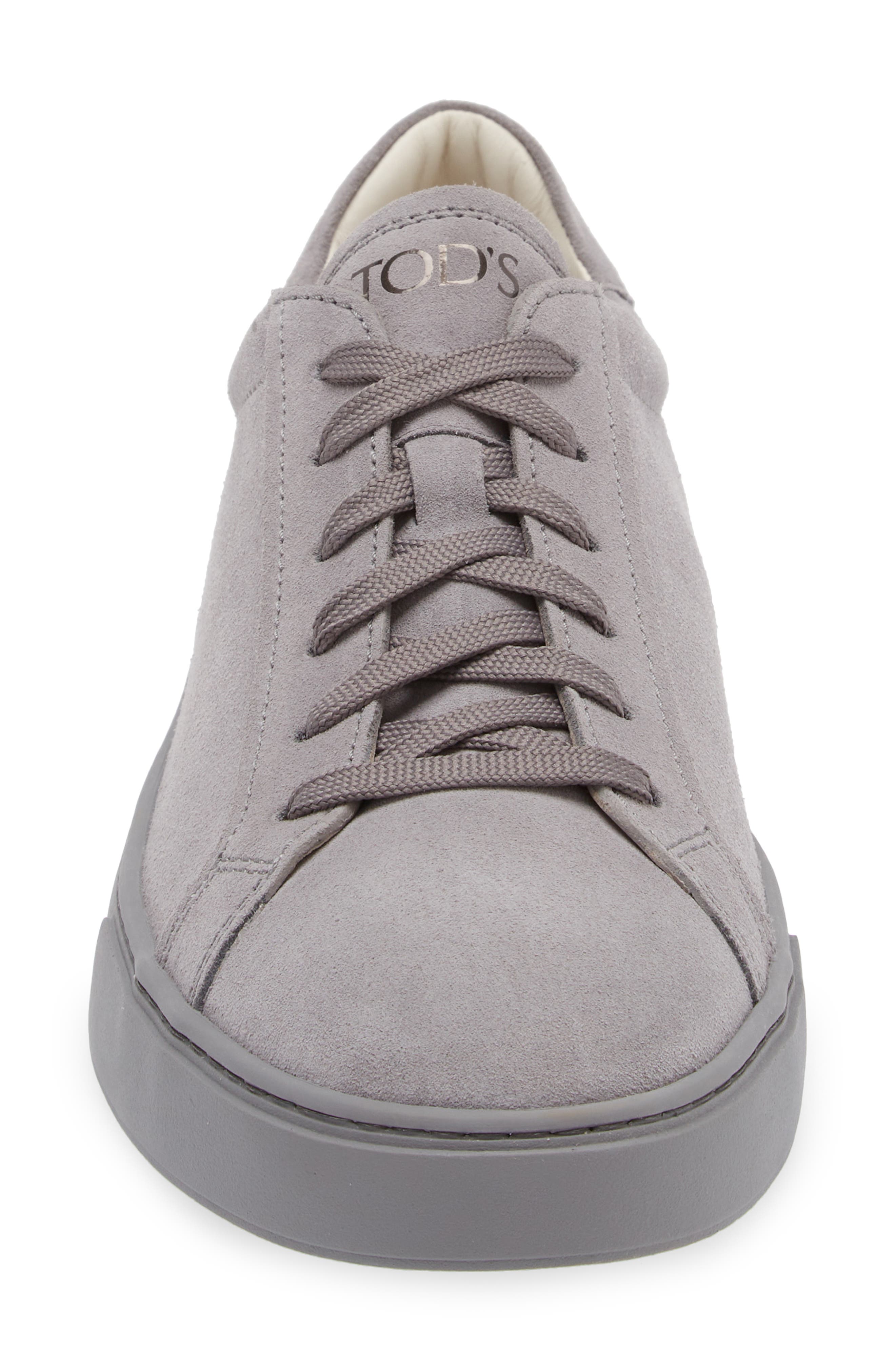 Tod's Low Top Sneaker, Alternate, color, Grigio Mouse
