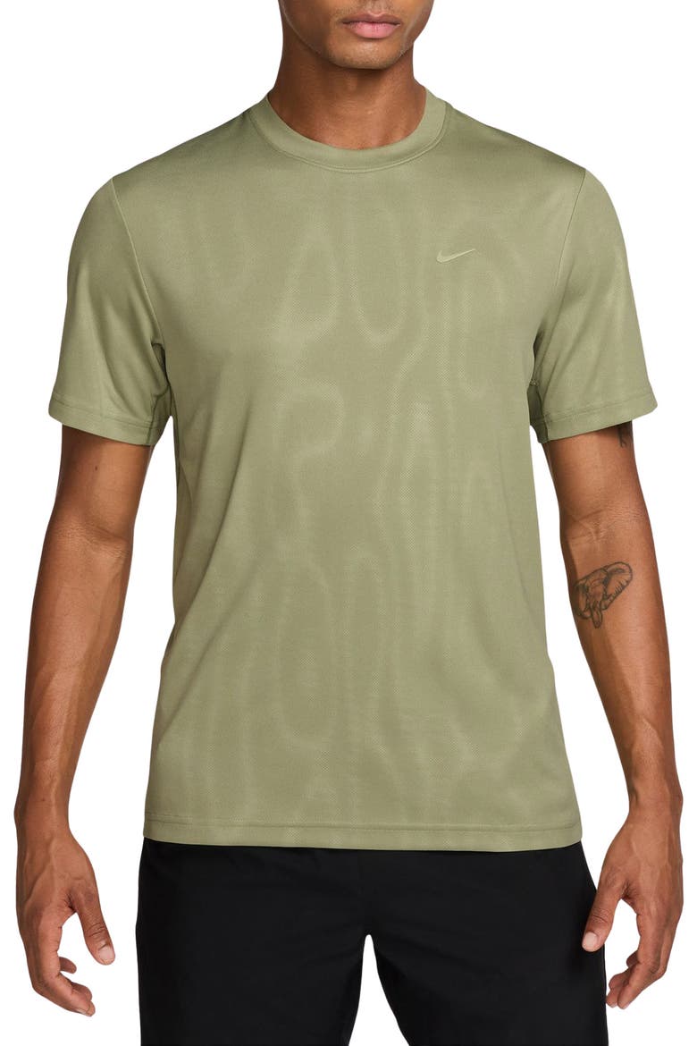 Performance Training T-shirt, Main, color, DUSTY OLIVE