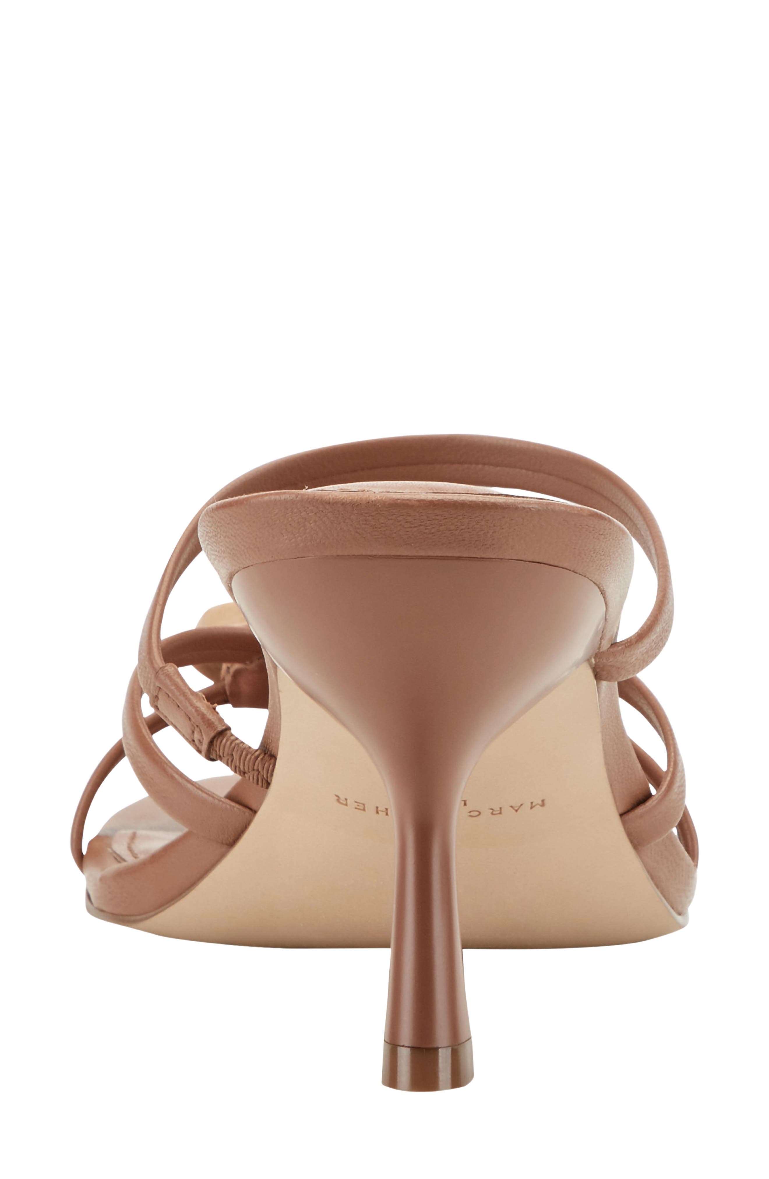 Natesa Strappy Kitten Heel Sandal, Alternate, color, MEDIUM BROWN