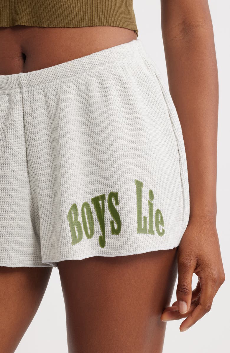 BOYS LIE All Star V2 Kimmy Waffle Knit Shorts, Alternate, color,