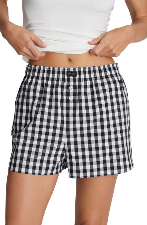 Woven Lounge Boxer Shorts