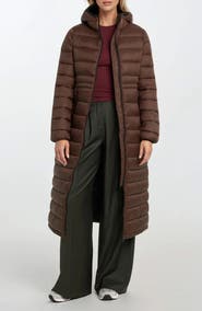Noize Ivy Lightweight Long Puffer Coat