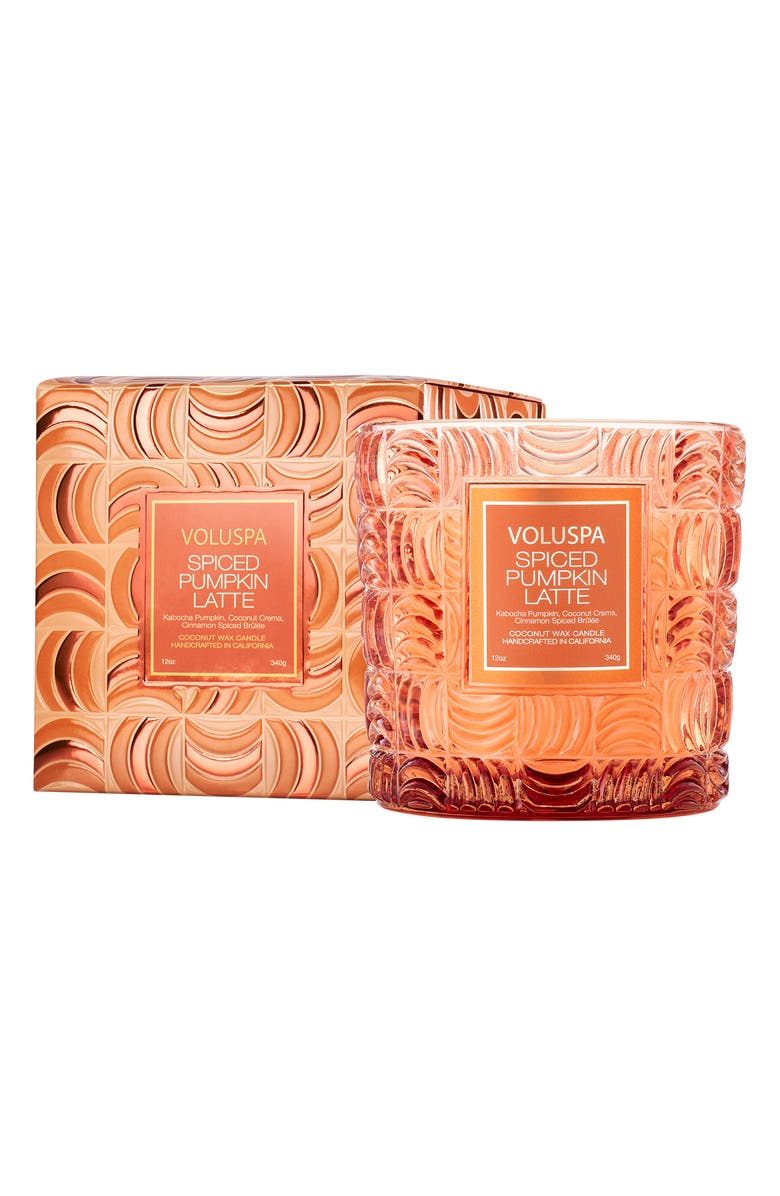 Voluspa Spiced Pumpkin Latte Classic Candle, Alternate, color, 