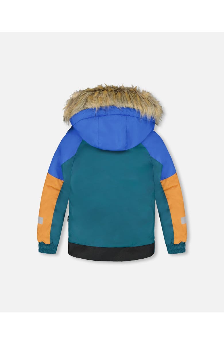 Deux par Deux Boy Two-Piece Play Snowsuit, Alternate, color, Black