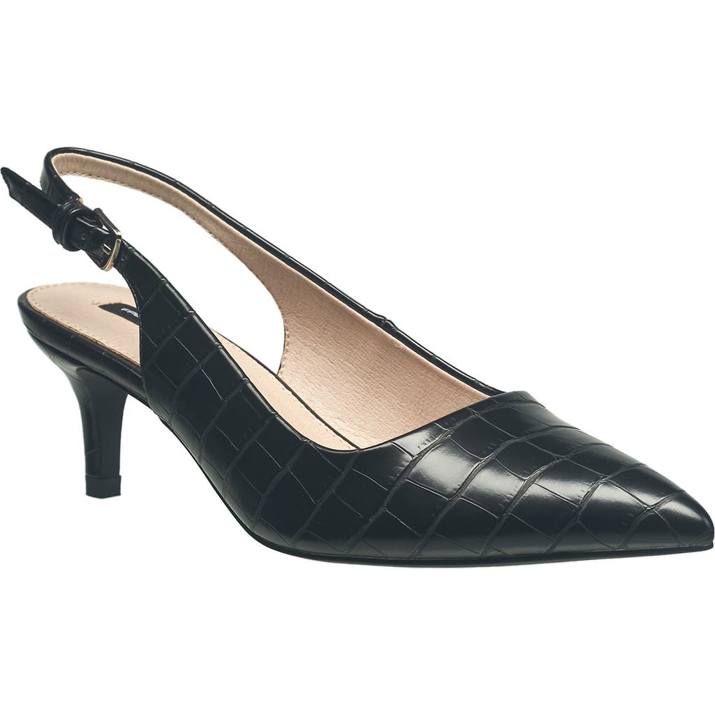 French Connection Women's Quinn Slingback Pump Sandal In Black