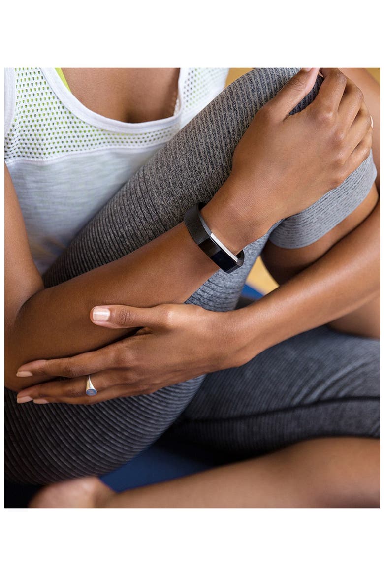Alta Wireless Fitness Tracker, Alternate, color, BLACK