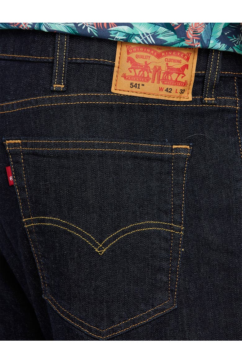 Big & Tall ' 541 Future Flex Athletic Fit Cleaner Stretch Jeans, Alternate, color, CLEANER