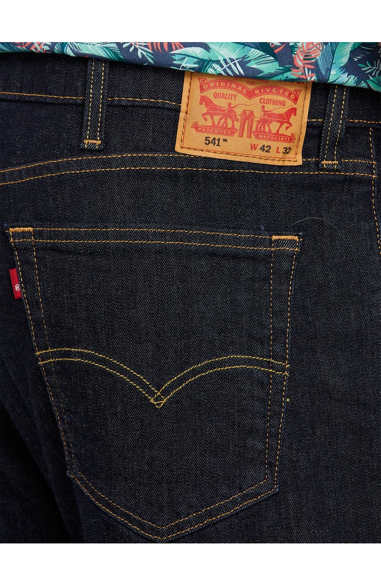 Levi's Big & Tall ' 541 Future Flex Athletic Fit Cleaner Stretch Jeans, Alternate, color, Cleaner