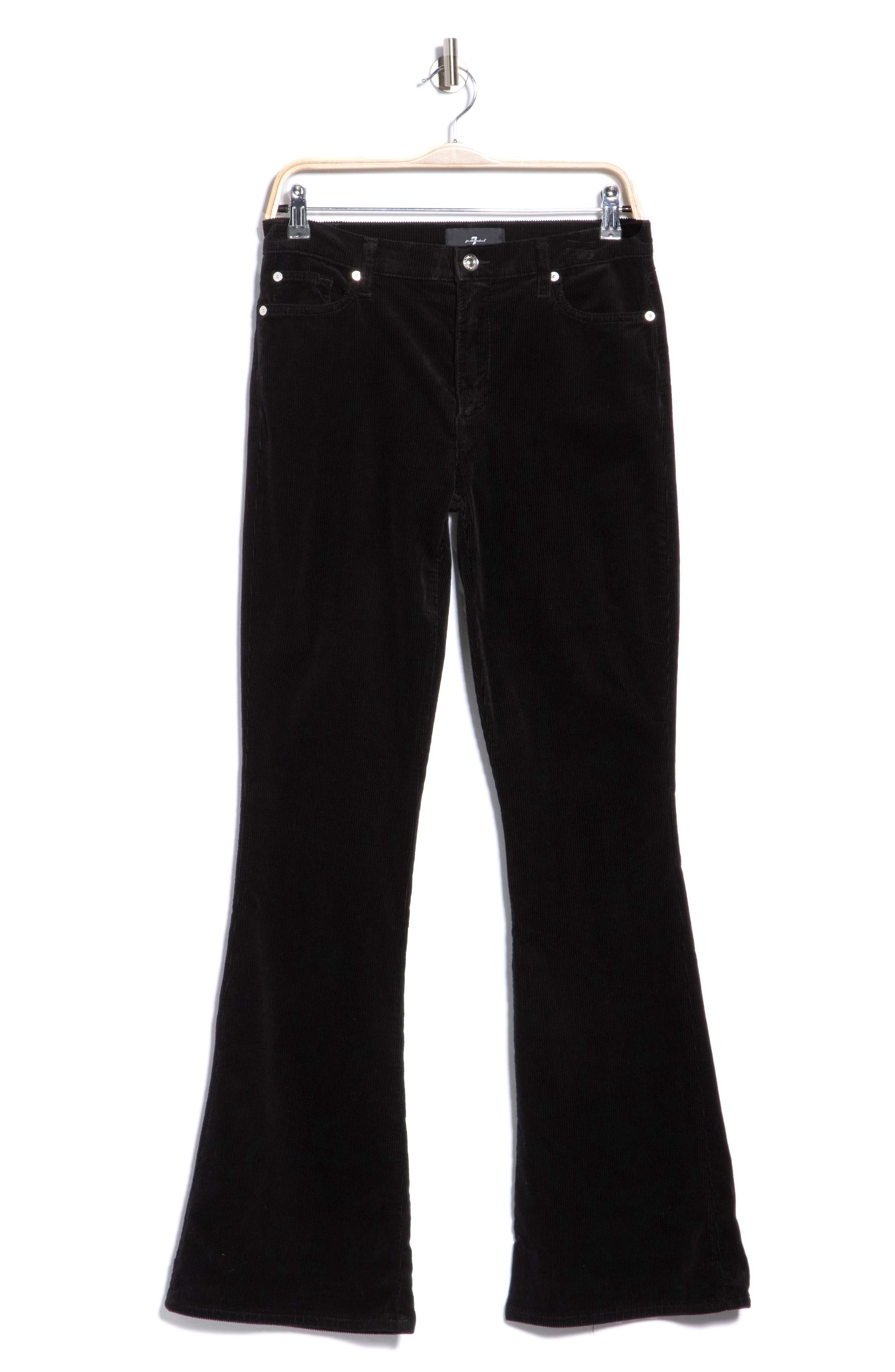 Ali High Waist Flare Leg Corduroy Jeans