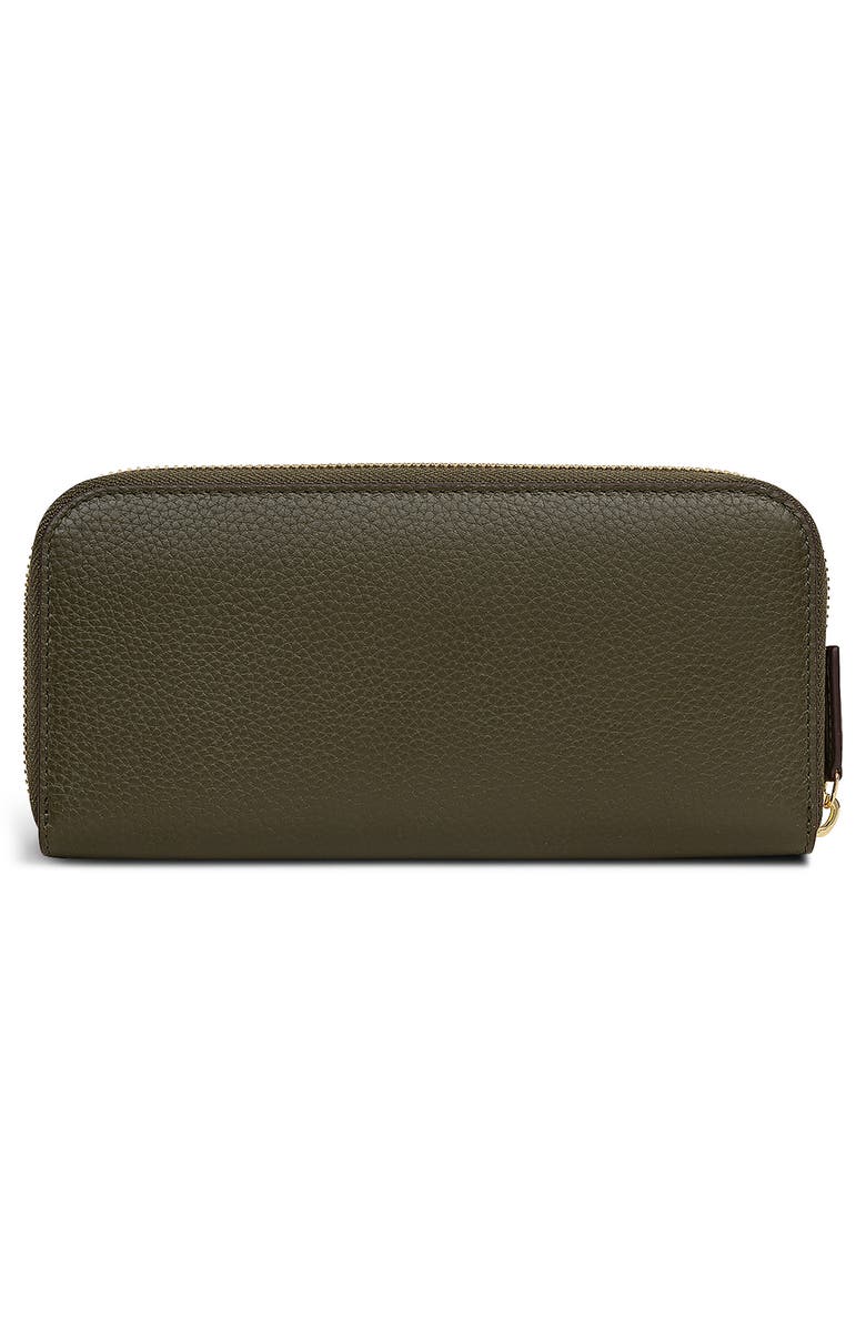 Radley Mushroom Mate Large Zip Around Wallet, Alternate, color, Pine Needle