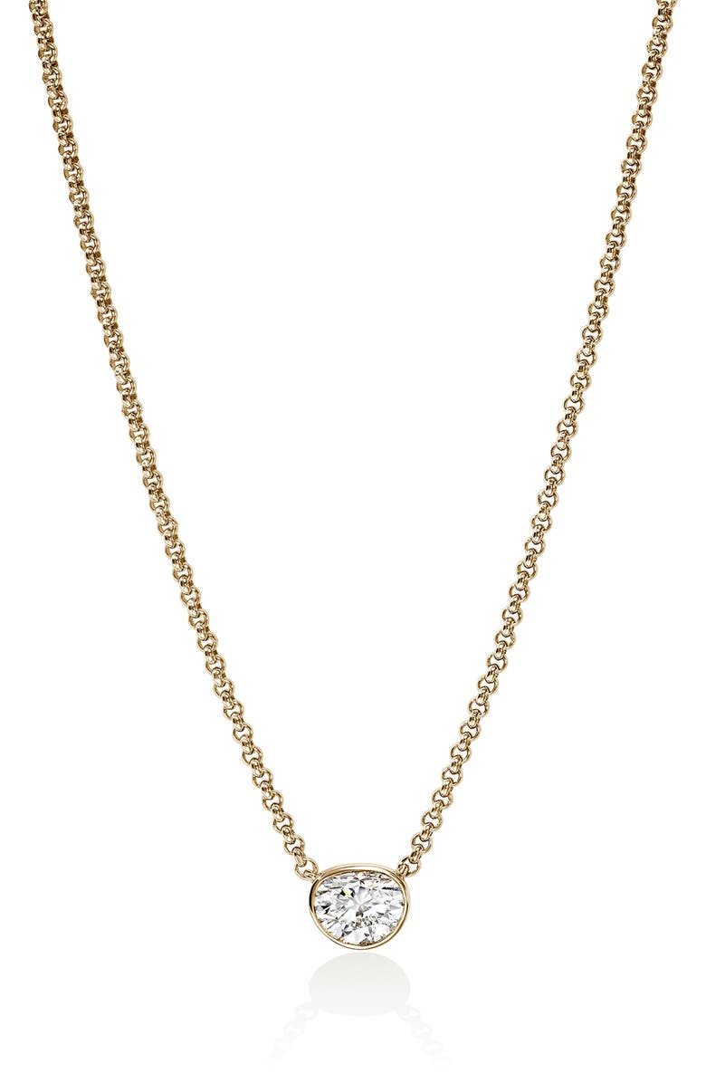 John Hardy Lovestruck<sup>™</sup> Lab Grown Diamond Necklace, Main, color, Gold
