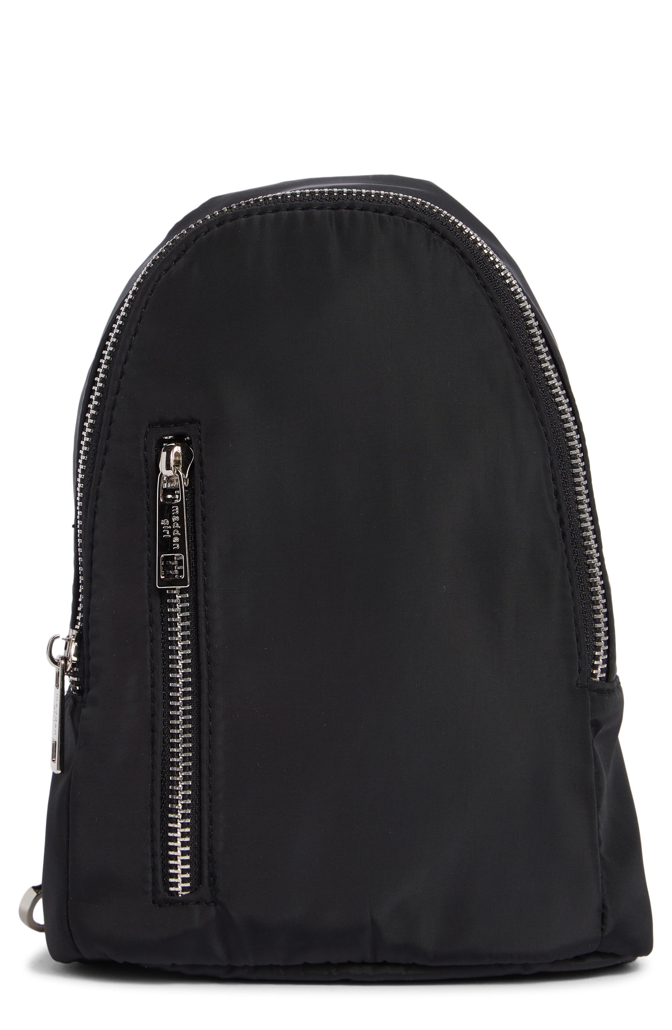 Madden Girl Recycled Polyester Sling Bag