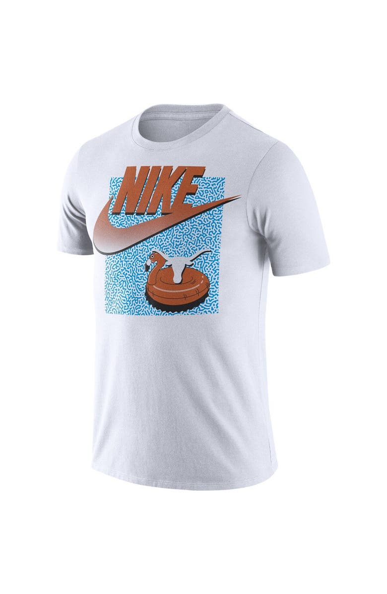 Nike Men's Nike White Texas Longhorns Swoosh Spring Break T-Shirt, Alternate, color, 