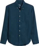 ALEX CRANE Playa Linen Button-Down Shirt