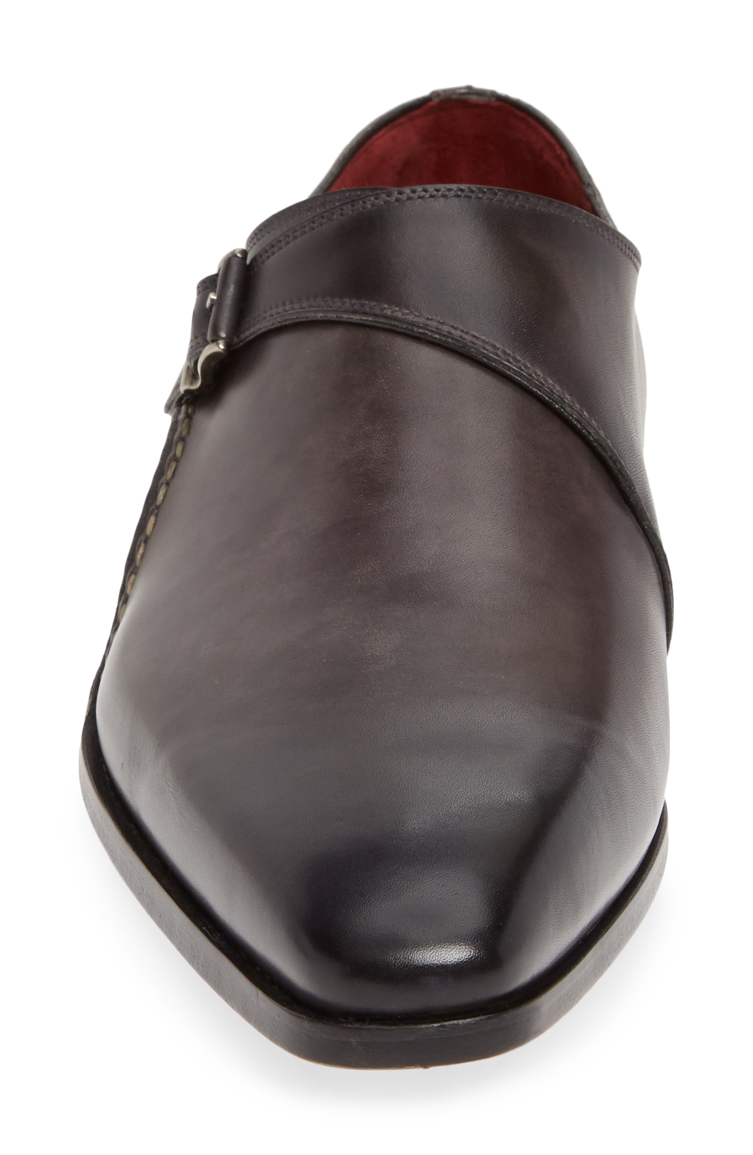 Magnanni Carrera Monk Strap Shoe, Alternate, color, 
