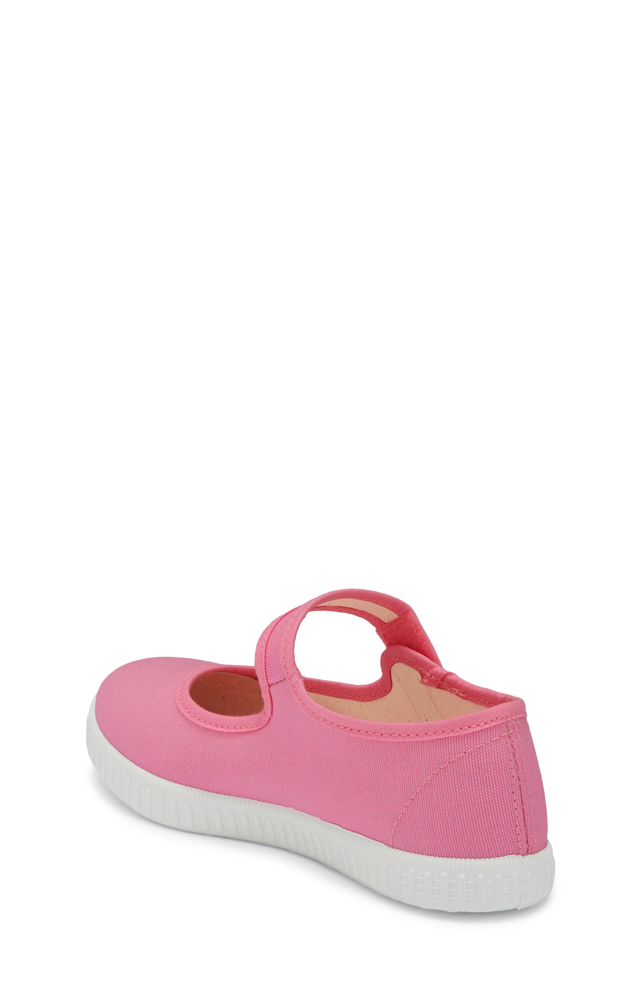 Mini Boden Kids' Canvas Mary Jane Flat, Alternate, color, Plain
