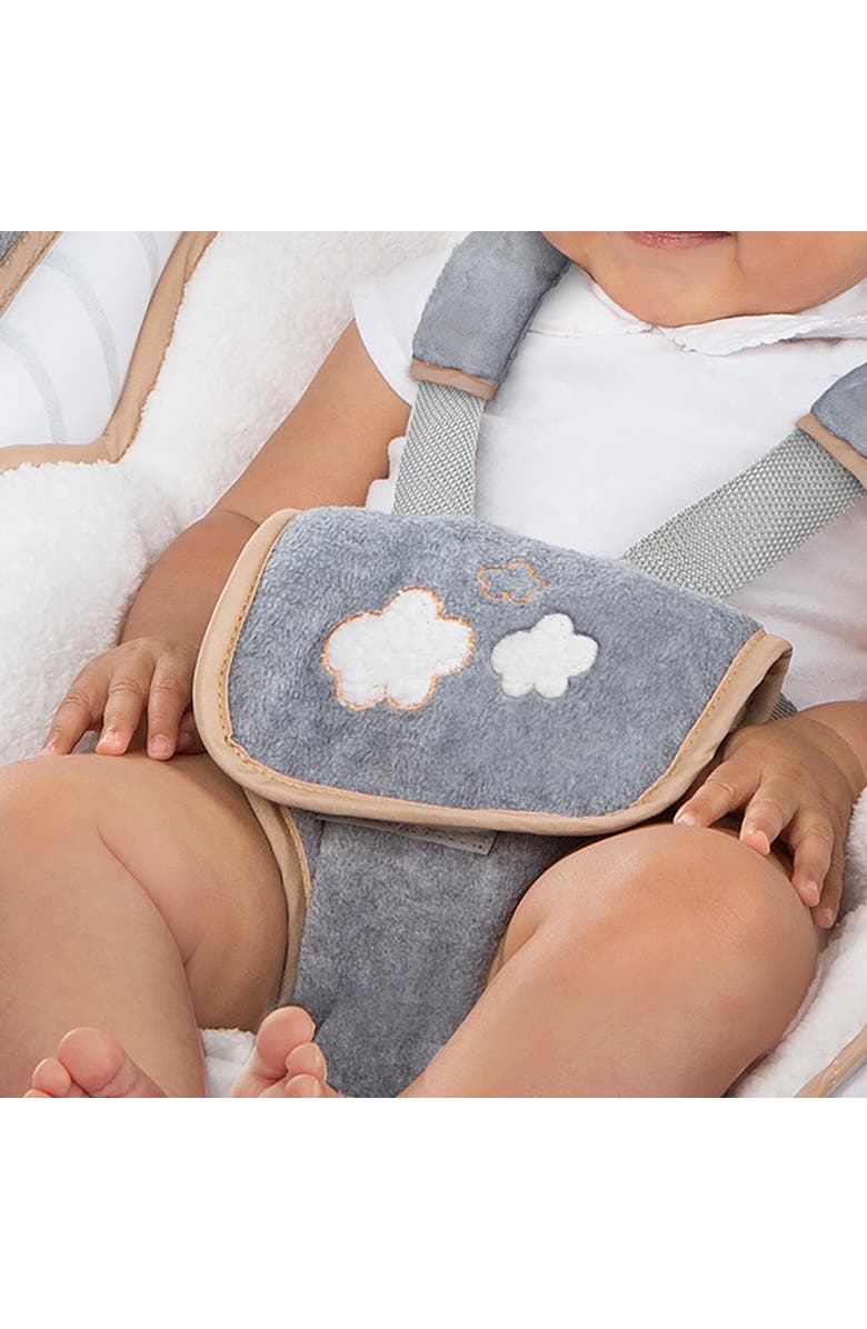 INGENUITY Boutique Collection Rocking Seat with Premium Plush Fabrics, Alternate, color, Grey