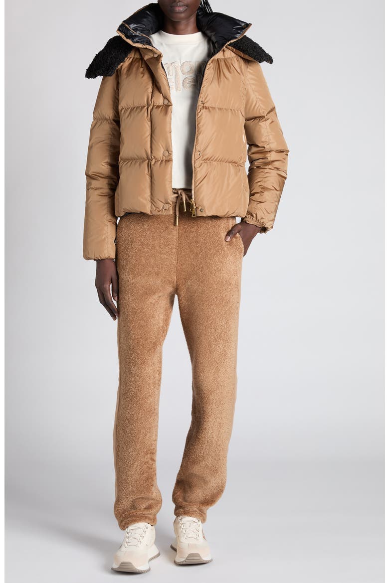 Castelnou Box Quilted Down Puffer Jacket, Alternate, color, DIJON